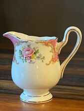 VINTAGE ROYAL ALBERT BONE CHINA CREAMER - LADY CARLYLE PATTERN MADE IN ENGLAND picture