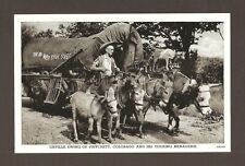 Vintage Photo Mechanical Postcard Orville Ewing Colorado Old Western Wagon Tour picture