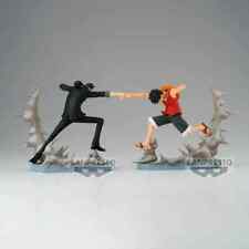 BANDAI BANPRESTO One Piece Monkey D Luffy Rob Lucci Action Figure Statue Duo picture