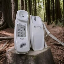 Vintage Western Electric White Push Button Telephone Beautiful Condition  picture