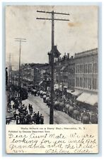 1906 Main Street On A Busy Day Oneonta New York NY Posted Antique Postcard picture
