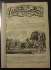 1870 mag - HARVARD COLLEGE, illustrated; home on PASCAGOULA River, Mississippi picture