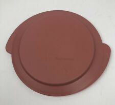 Vintage Tupperware Dusty Rose Plate/Lid 2526A-1 picture