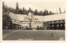 Hotel Quinault Quinault Washington WA 1947 Real Photo RPPC picture