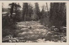 RPPC Postcard Ten Sleep Creek Bighorn Mountains Wyoming WY  picture