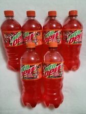 🥭OVERDRIVE MTN DEW BRAND NEW LIMITED 20OZ BOTTLES (12 COUNT RARE EXCLISIVE picture