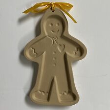 Brown Bag Cookie Art Gingerbread Man Cookie Mold 1992 7.5” Vintage Christmas picture