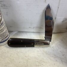 GREAT EASTERN CUTLERY GEC RED & BLACK MICARTA LARGE BARLOW KNIFE RARE MIT 861121 picture