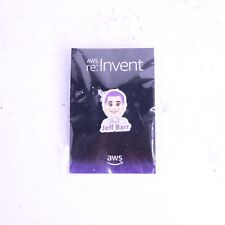 AWS Pin Re:INVENT Jeff Barr Conference Lapel Pin 2018 NEW picture