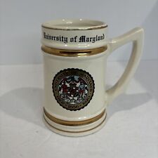 Vintage University of Maryland Stein Mug Made in USA picture