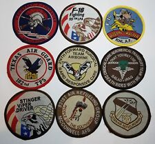 Lot of 9 OIF Desert Storm Patches Iraqi Special Forces CAG ODA SEAL Theater Made picture