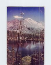 Postcard Longs Peak and Nymph Lake Rocky Mountain National Park Colorado USA picture