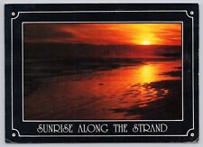 Golden Strand Beaches South Carolina, Sunrise, Vintage Postcard picture