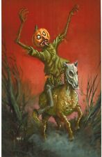 Matthew Kirscht Halloween Hay Ride 2019 Flat Limited Signed  picture