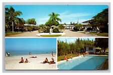 Postcard Sarasota Florida Siesta Key Gulf Terrace Apartments picture