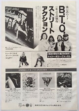 Bachman-Turner Overdrive Cherie Currie Advert 1978 CLIPPING JAPAN MAGAZINE ML 4A picture
