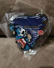 NOS Vintage 90s Universal Studios Twister Ride Survived Cow Tornado Keychain picture