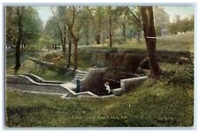 c1910's View Of Lithia Spring French Lick Indiana IN Antique Unposted Postcard picture