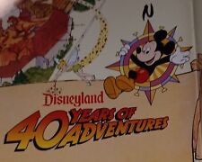 Disneyland ERRORS Map 40 Years of Adventure Park 1995 picture