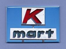 KMART SIGN *2X3 FRIDGE MAGNET* BIG BOX DEPARTMENT STORE BLUE LIGHT SPECIAL CHAIN picture