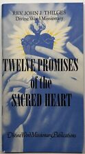 Twelve Promises of the Sacred Heart, Vintage 1954 Holy Devotional Booklet. picture