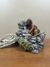 Vintage Native American Fountain Lamp  picture