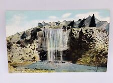Vintage Postcard Waterfall South Shore Blackpool England Unposted picture