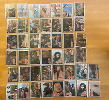 1969 Topps Planet of The Apes Card Set of 44 Green Back COMPLETE Mixed Condition picture
