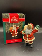 Hallmark Keepsake Ornament~Cheerful Santa~Dated 1992 picture