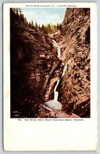 Postcard The Seven Falls, South Cheyenne, Colorado Unposted picture