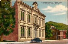 Nevada NV Storey County Court House Postcard Vintage Virginia City Nevada  picture