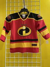 THE INCREDIBLES VITG DISNEY HOCKEY  JERSEY KIDS - SIZE L picture