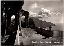Ravello - Villa Cimbrone Belvedere Italy Ocean View Real Photo RPPC Postcard picture