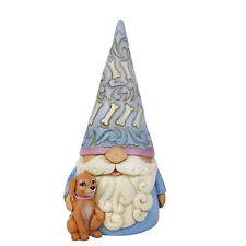 Jim Shore Gnome with Dog Figurine, 5.71 Inch picture