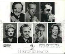1989 Press Photo Fred Astaire and Other Television Hall of Fame Inductees picture