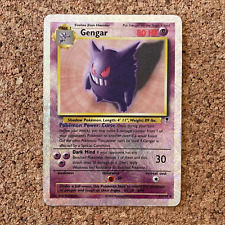 Gengar 11/110 Reverse Holo. Pokémon Legendary Collection 2002 Ungraded Excellent picture
