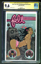 Felt: True Fales of Ungerground Hip Hop #NN CGC 9.6 SS Jim Mahfood NM+ 1 OF 1 picture