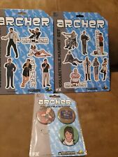 New ARCHER Animated FX TV Show 18+ Collectible MAGNET Set 2014 picture