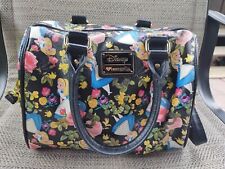 Loungefly Disney Alice In Wonderland Singing Flowers Purse Handbag RARE  picture