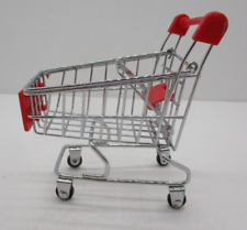 Cute Mini Shopping Cart Desk Top Toy Barbie Doll Size picture