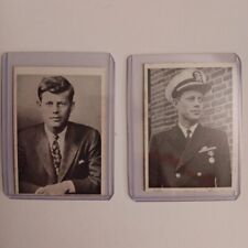 1963 Rosan Trading Card 5 & 6 President John F Kennedy  Vintag,Very Rare,Scarce. picture