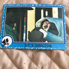 1982 Topps ET The Extra Terrestrial Trading Card #83 E.T.'s Director picture