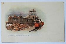Old embossed UDB postcard SUMMIT OF PIKE’S PEAK, COLORADO, pre 1907 picture