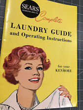Kenmore 1963 Complete owners manual to six Kenmore Washers: 800, 31480, 70, 600 picture