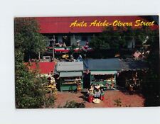 Postcard Avila Adobe Los Angeles California USA picture