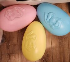 3 Blow Mold Easter Eggs 14