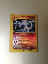Vintage 2002 Expedition Set English Holo Reverse Old Pokemon Card Mewtwo picture