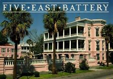 Five East Battery Charleston South Carolina Postcard picture