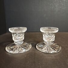 Vtg Pair Of Crystal Clear 2.5