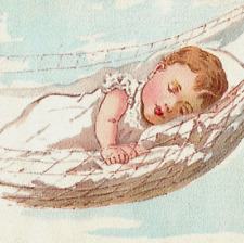 1880s Demorest's Family Magazine Months Cute Babies Hammock Grapes Set Of 4 7E picture